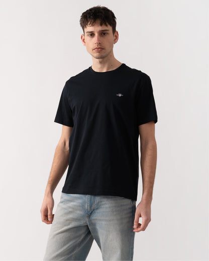 GANT Mens Seasonal Essential Embroidered Archive Shield T-Shirt