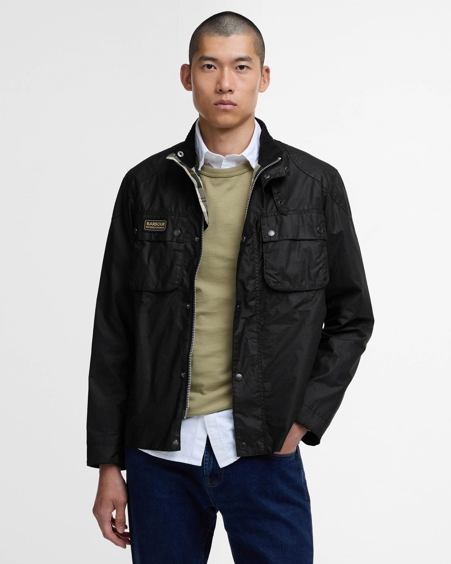 Barbour International Barbour International Merton Mens Wax Jacket