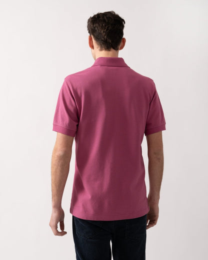 Belstaff Short Sleeved Mens Polo - Magenta