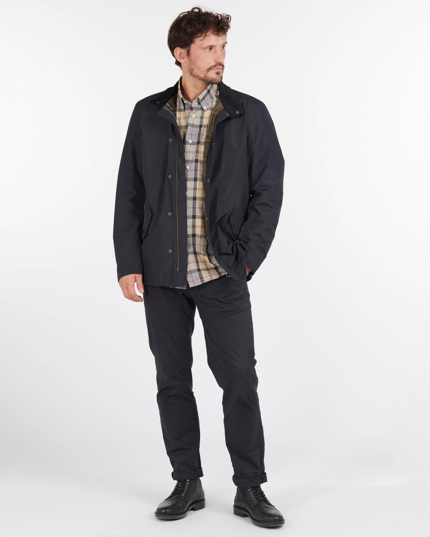 Barbour Spoonbill Mens Jacket - Navy