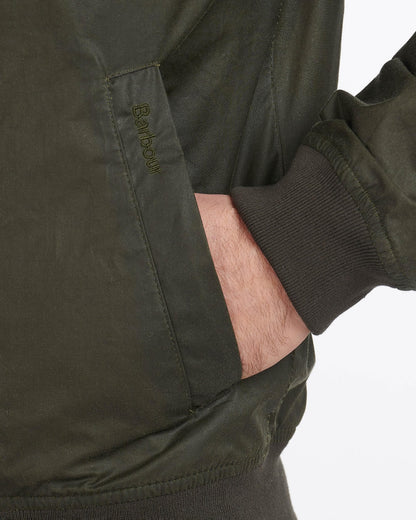 Barbour Lightweight Royston Waxed Cotton Jacket - Archive Olive