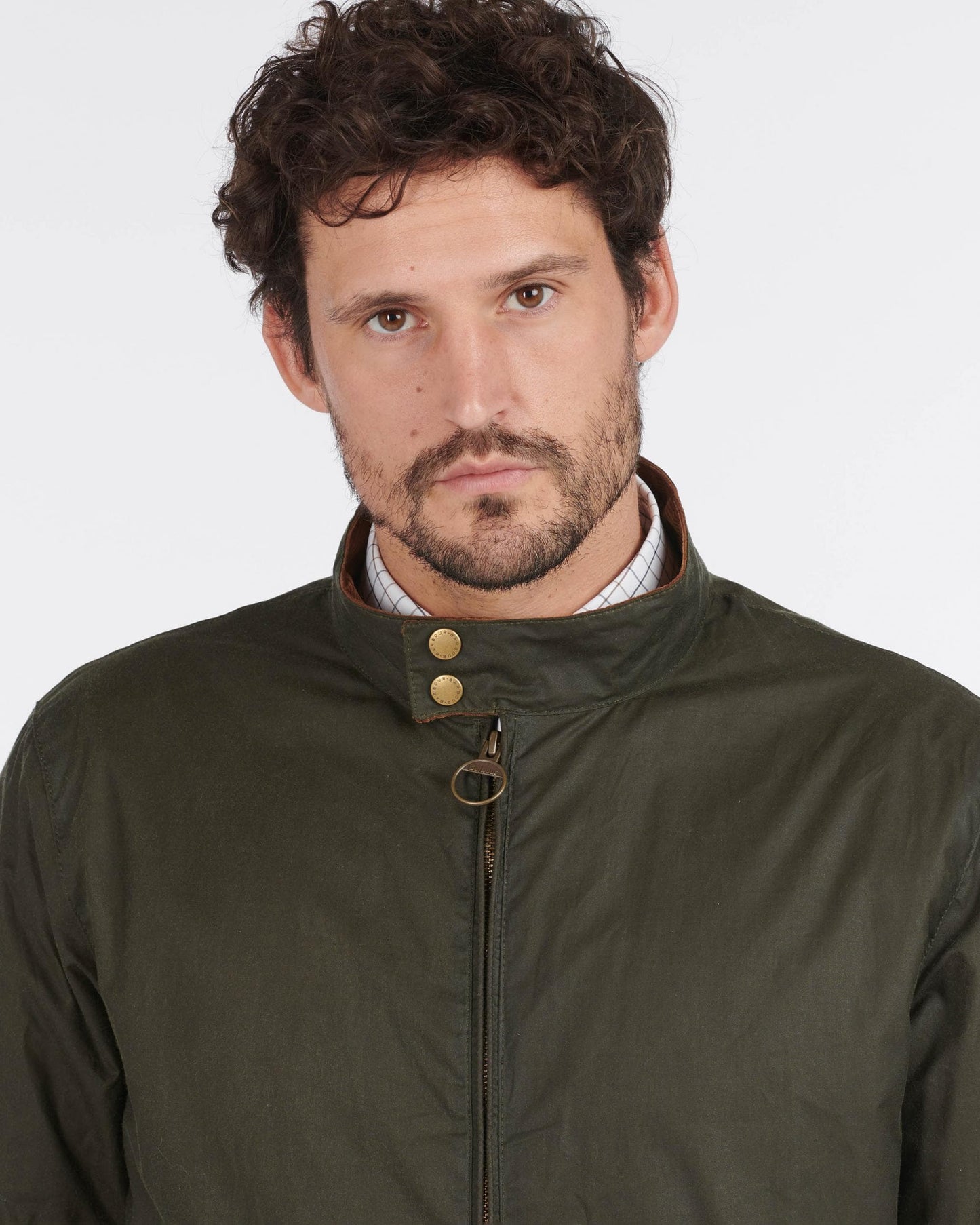 Barbour Lightweight Royston Waxed Cotton Jacket - Archive Olive