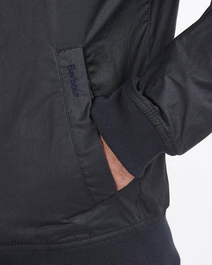 Barbour Lightweight Royston Waxed Cotton Jacket - Royal Navy