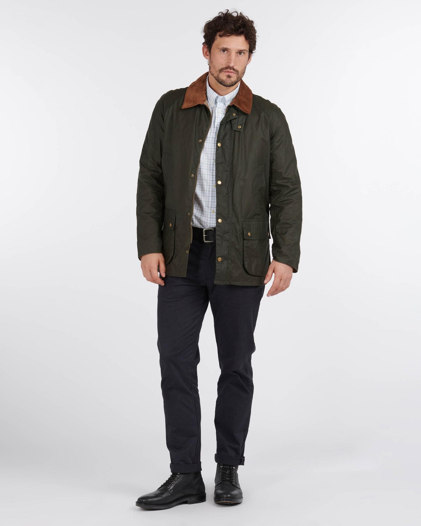 Barbour L/wgt Ashby Mens Jacket - Archive Olive
