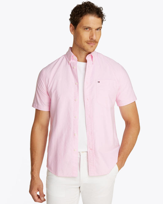 Tommy Hilfiger Tommy Hilfiger Heritage Oxford Shot Sleeve Mens Shirt