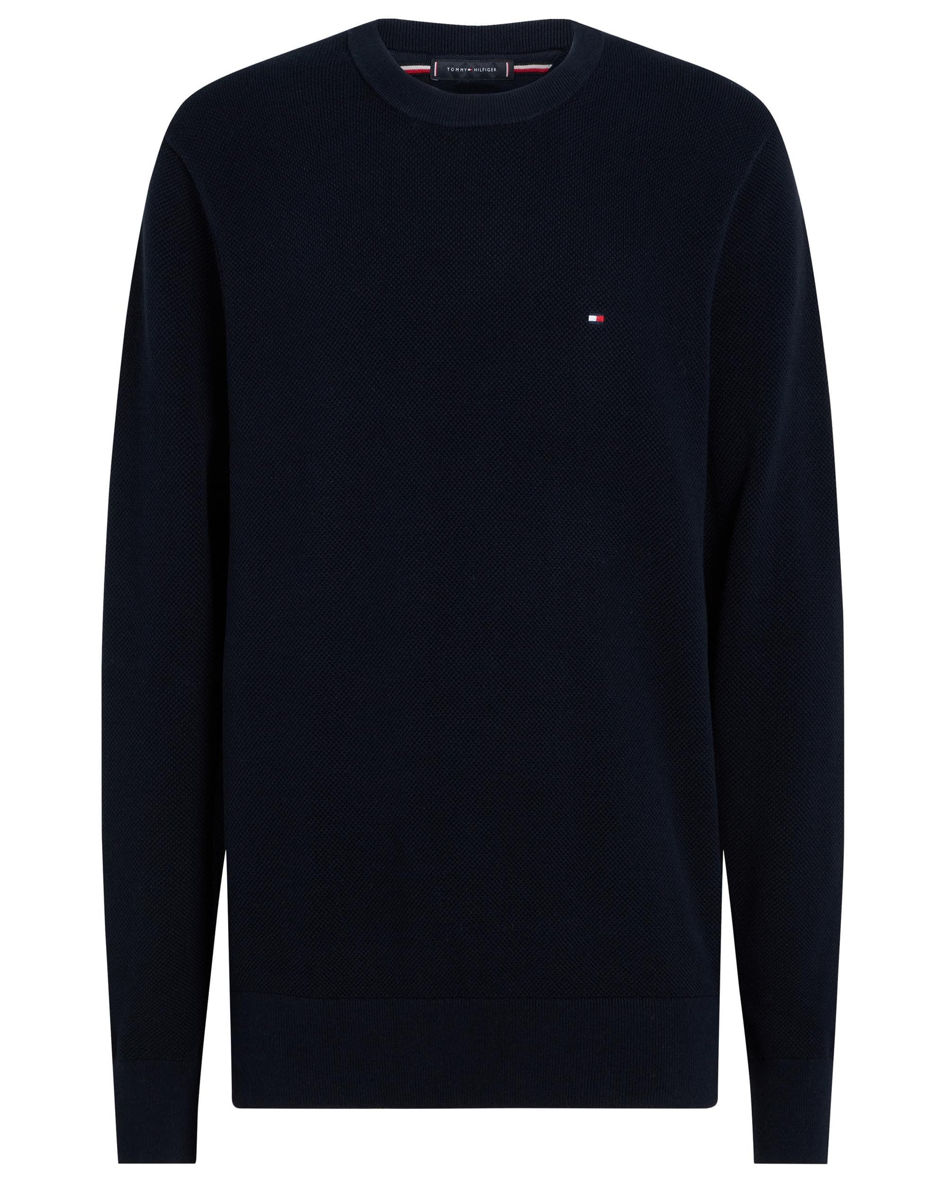 Tommy Hilfiger Tommy Hilfiger Essential Structure Crew Neck Mens Jumper