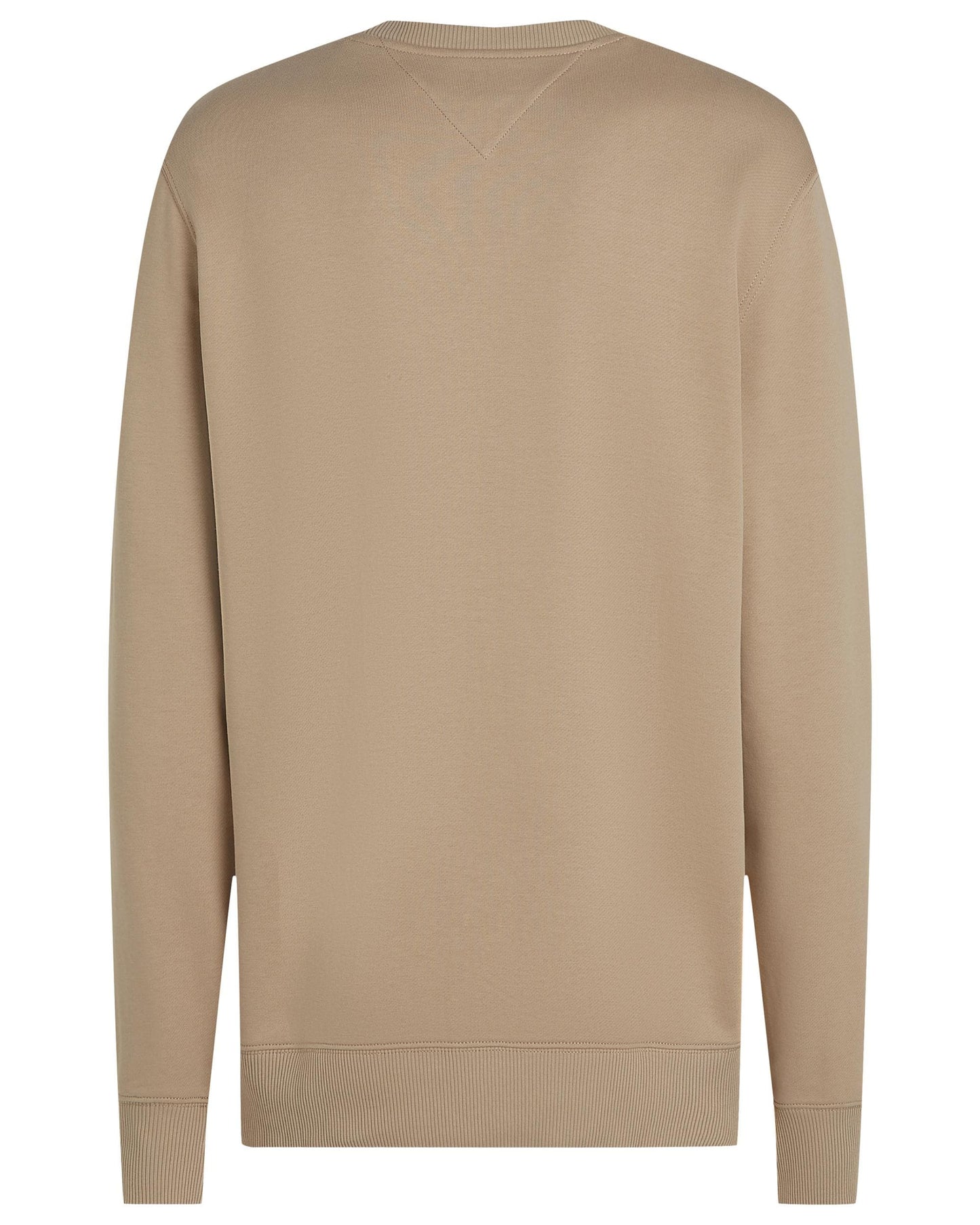 Tommy Hilfiger Essential Mens Terry Cotton Crew Neck - Sandalwood