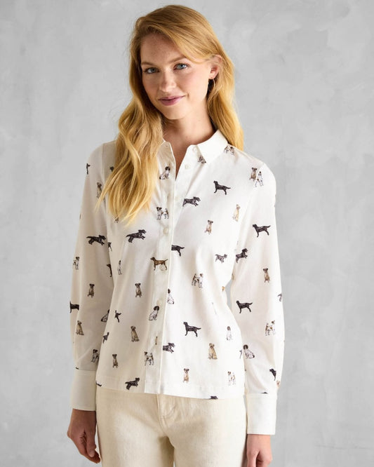 Joules X Eleanor Tomlinson Womens Jersey Shirt