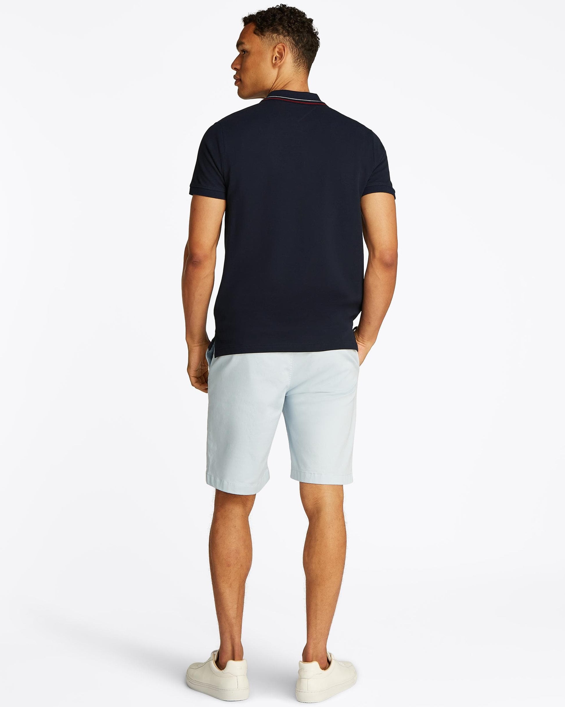 Tommy Hilfiger Tommy Hilfiger Placket Interes Regular Fit Mens Polo