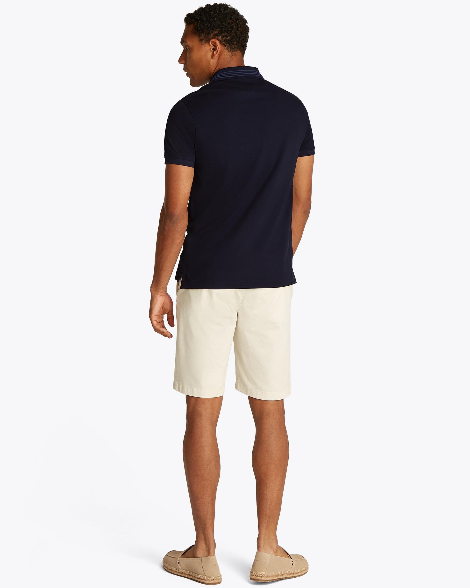 Tommy Hilfiger Tommy Hilfiger Mercerised Pique Zip Mens Polo