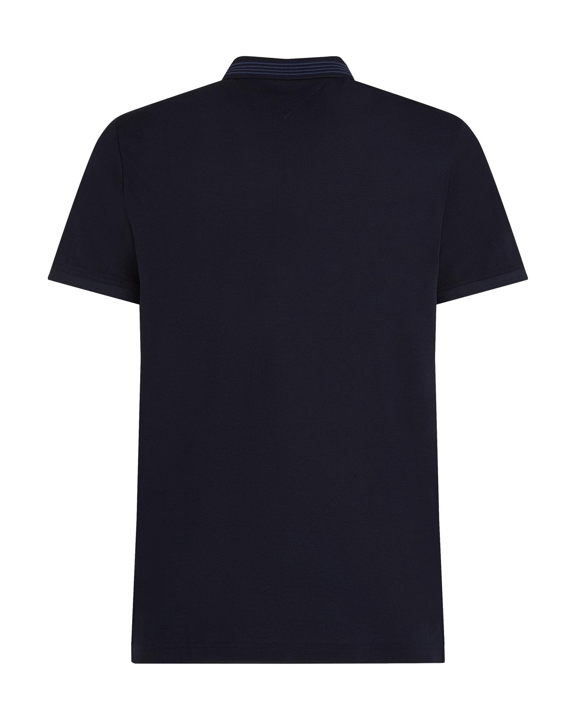 Tommy Hilfiger Tommy Hilfiger Mercerised Pique Zip Mens Polo