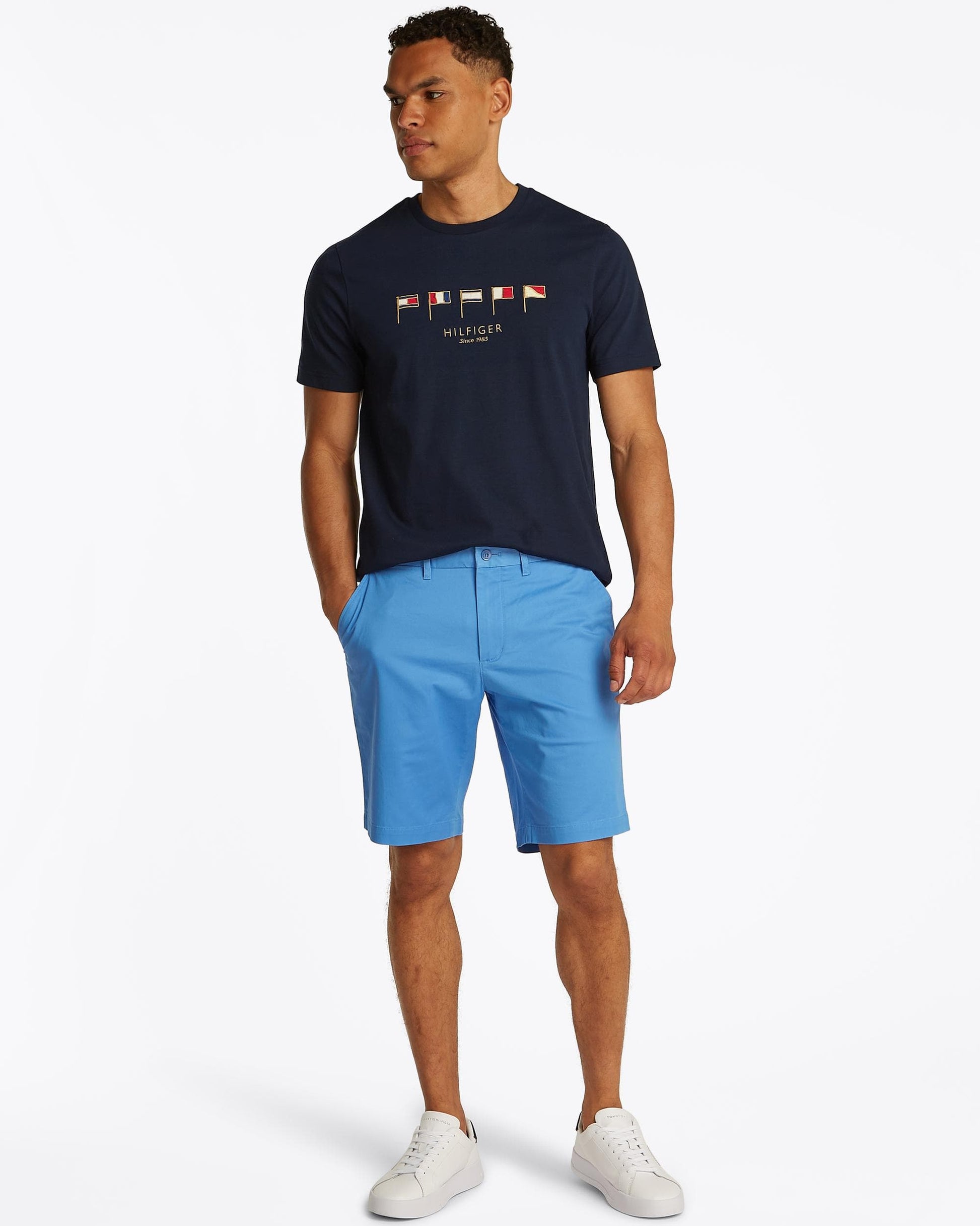 Tommy Hilfiger Tommy Hilfiger Multi Flags Mens T Shirt