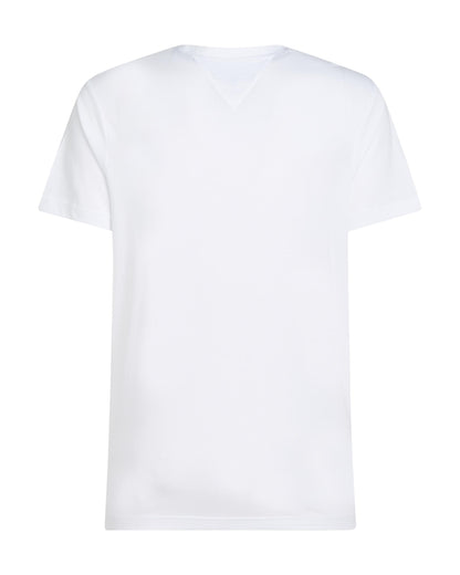 Tommy Hilfiger Center Stack Mens T Shirt - White