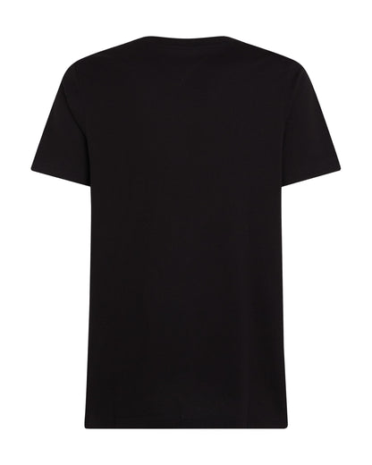 Tommy Hilfiger Stack Mens T Shirt - Black