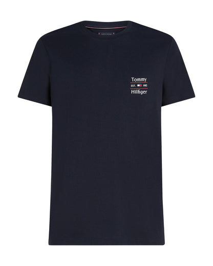Tommy Hilfiger Stack Mens T Shirt - Desert Sky