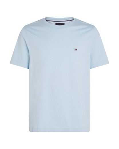 Tommy Hilfiger Essential Seasonal Regular Fit Solid Mens T-Shirt - Breezy Blue