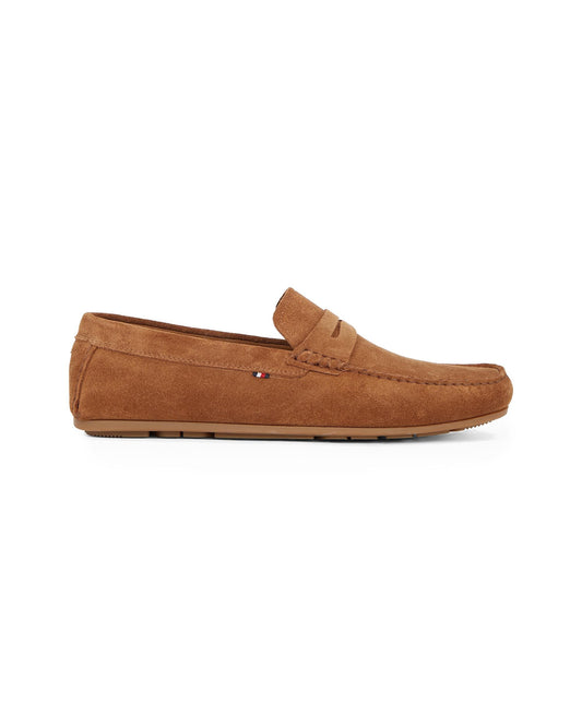 Tommy Hilfiger Casual Hilfiger Mens Suede Driving Shoes