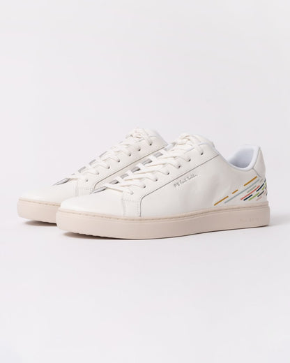 Paul Smith Rex Embroidered Stripe Mens Trainers NOS