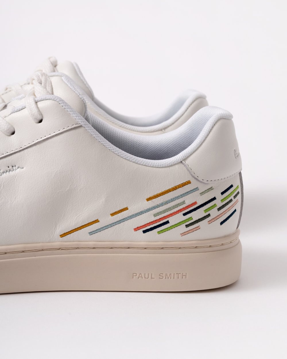 Paul Smith Rex Embroidered Stripe Mens Trainers NOS