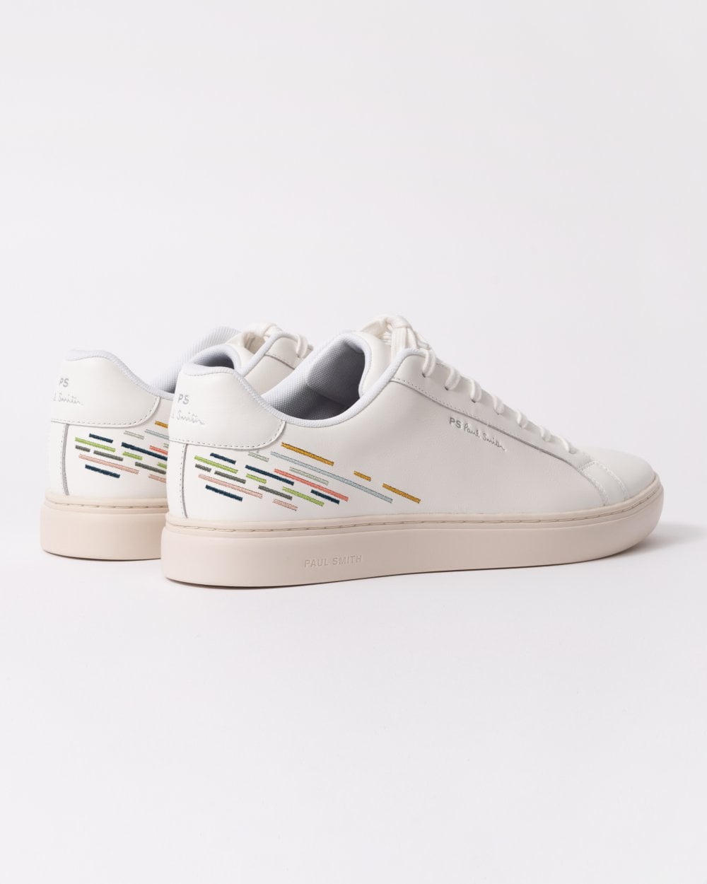 Paul Smith Rex Embroidered Stripe Mens Trainers NOS