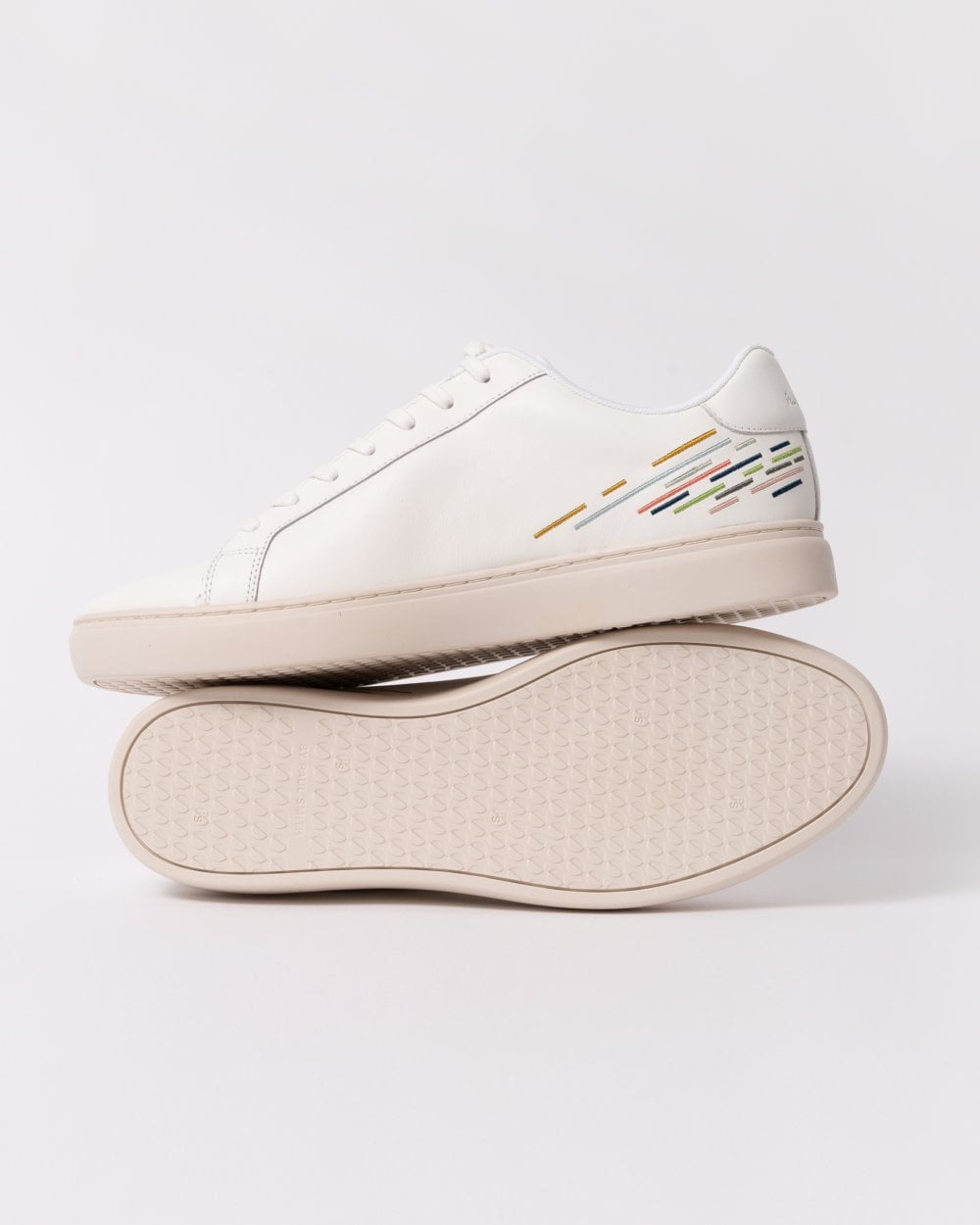 Paul Smith Rex Embroidered Stripe Mens Trainers NOS