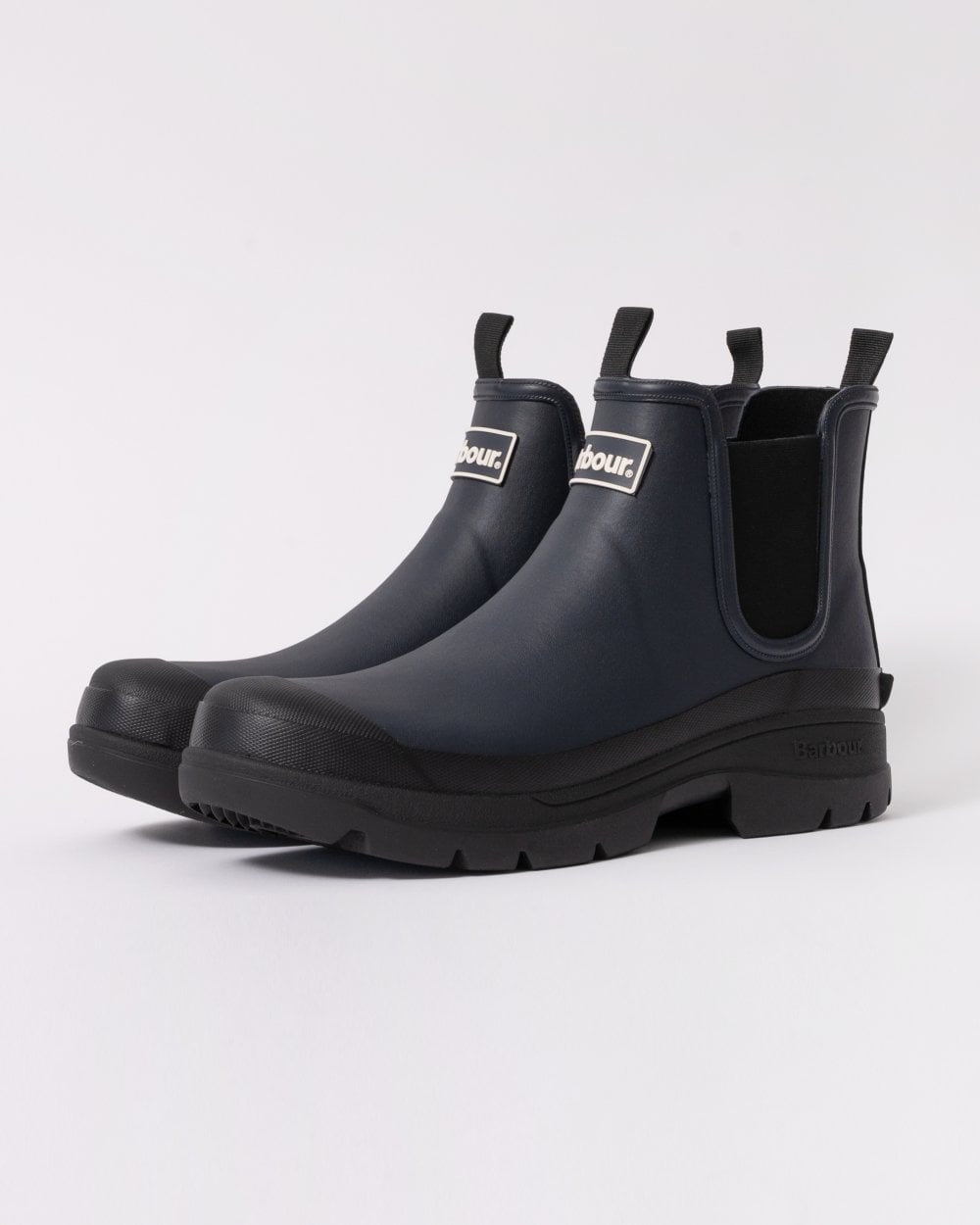 Barbour Nimbus Chelsea Style Mens Wellingtons - Navy