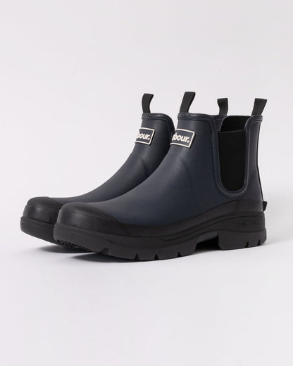 Barbour Nimbus Chelsea Style Mens Wellingtons - Navy