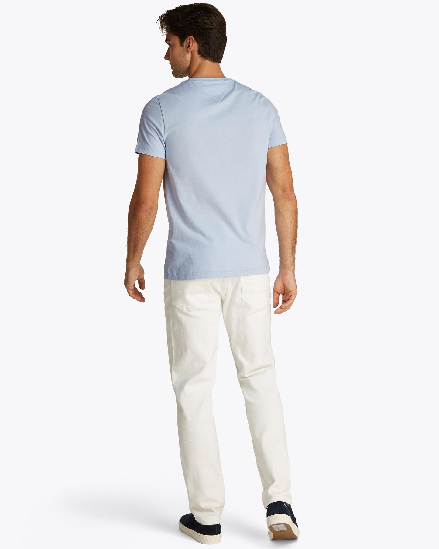 Tommy Hilfiger Tommy Logo Basic Mens T-Shirt - Breezy Blue