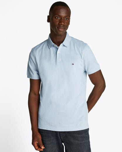 Tommy Hilfiger 1985 Regular Fit Mens Polo - Breezy Blue