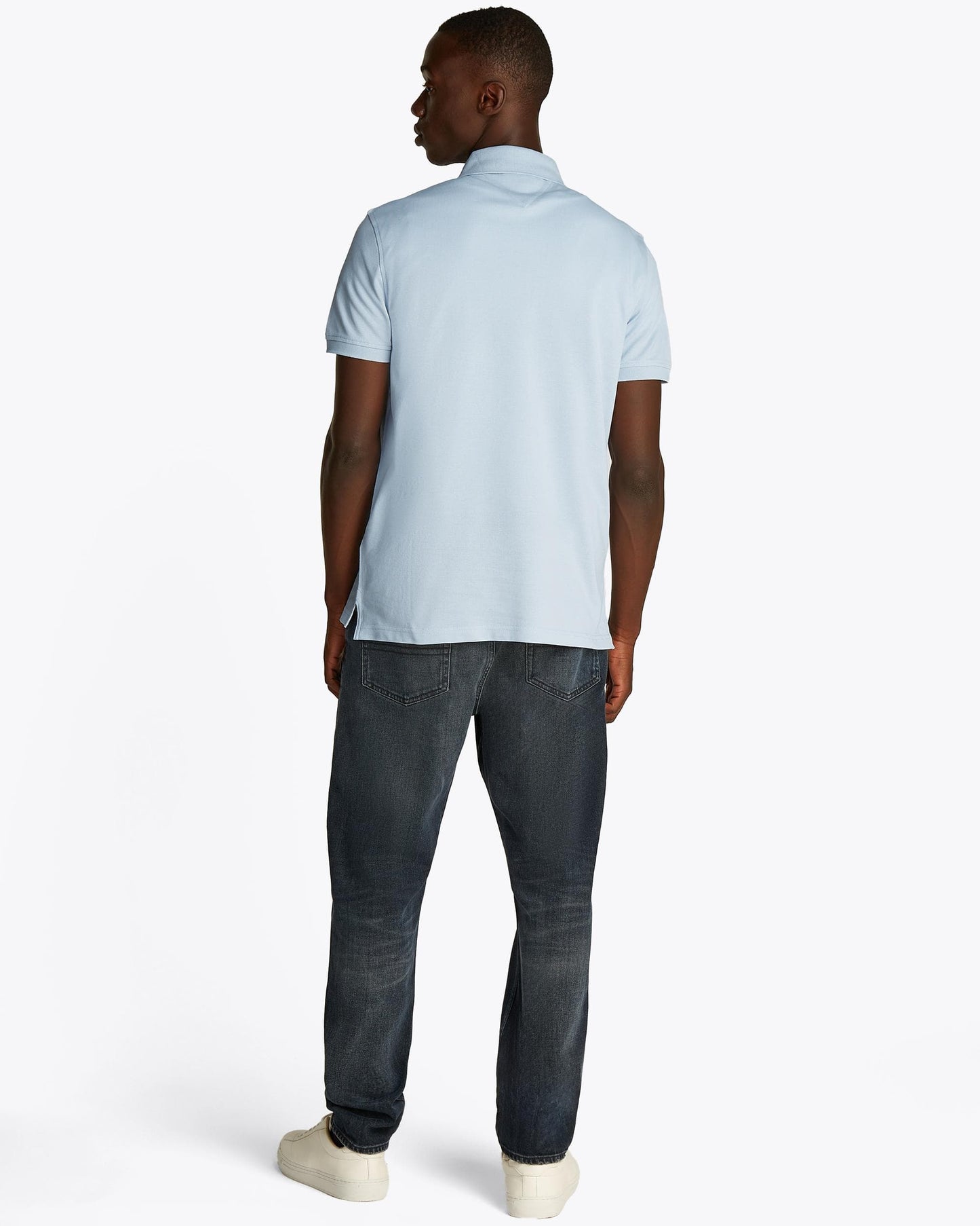 Tommy Hilfiger 1985 Regular Fit Mens Polo - Breezy Blue