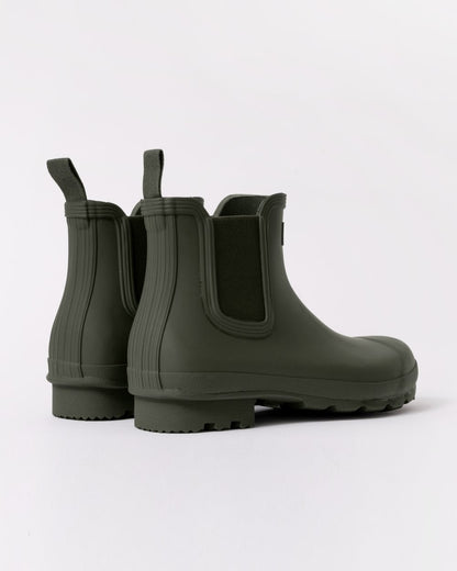 Hunter Original Chelsea Mens Boots - Dark Olive