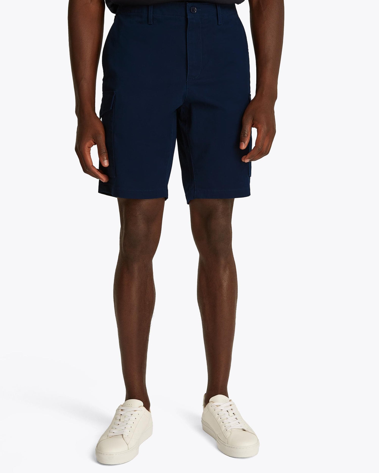 Tommy Hilfiger Harlem 1985 Mens Cargo Shorts - Night Sky - CHO - Designer Mens Shorts