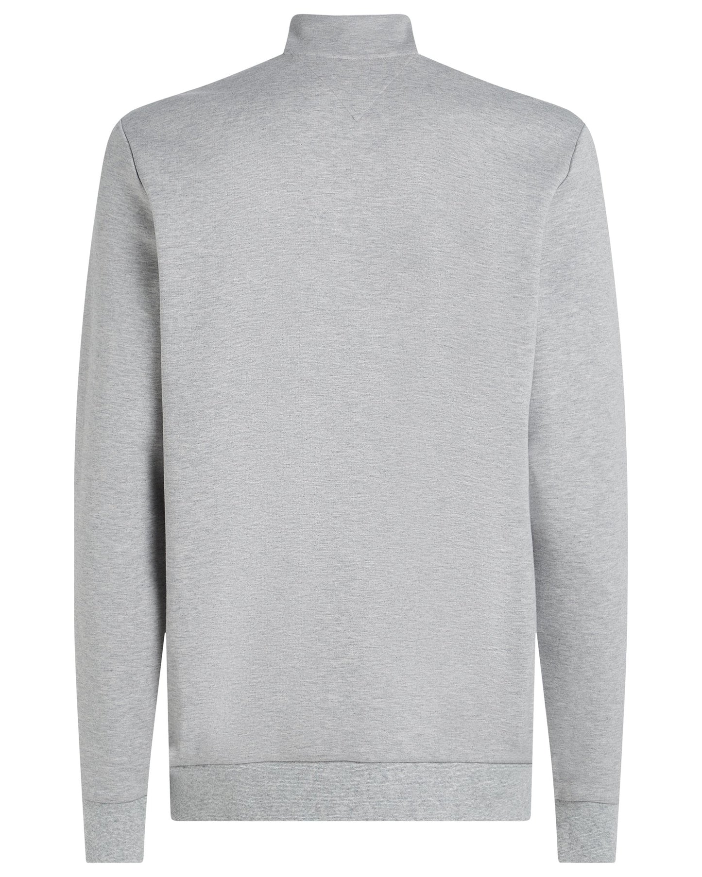 Tommy Hilfiger Essential Intechno Mens Half Zip Sweatshirt - Light Grey Heather