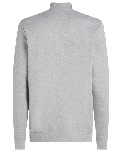 Tommy Hilfiger Essential Intechno Mens Half Zip Sweatshirt - Light Grey Heather