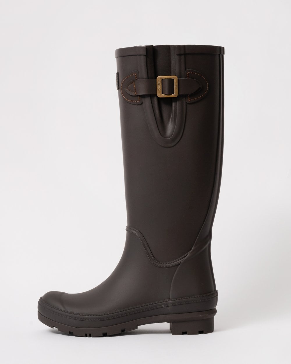 Joules Houghton Womens Adjustable Tall Wellies - Chocolate Brown