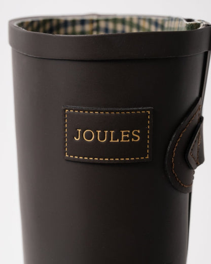 Joules Houghton Womens Adjustable Tall Wellies - Chocolate Brown