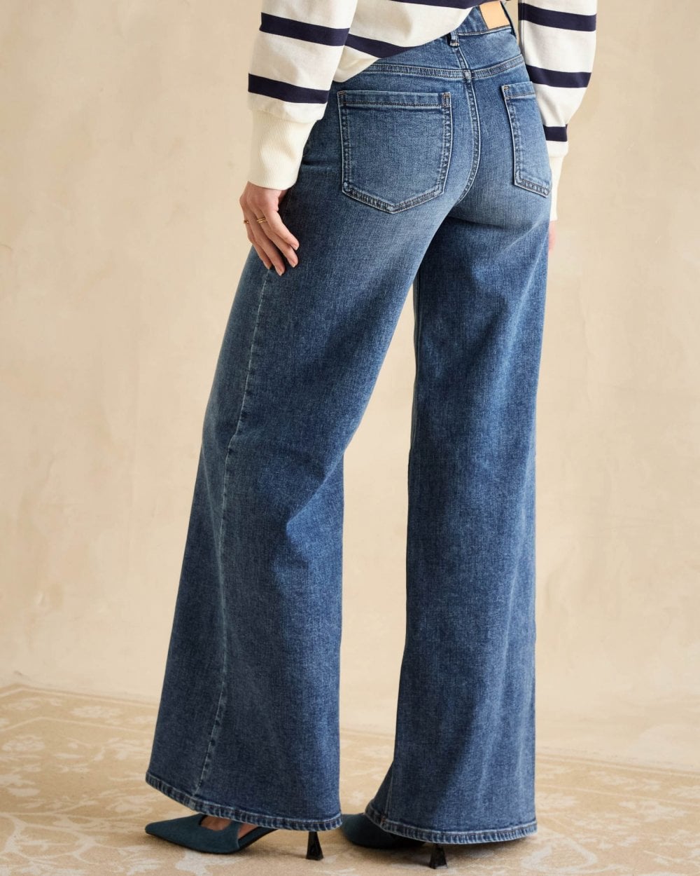 Joules Palazzo Womens Jeans