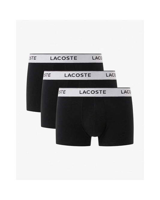 Lacoste Lacoste Mens 3-Pack Contrast Waistband Trunks