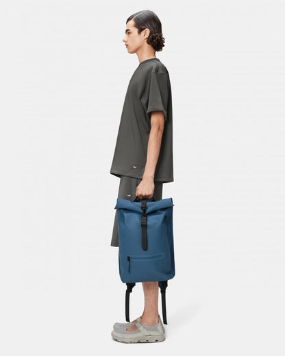 Rains Unisex Rolltop Rucksack - 109 Pulse