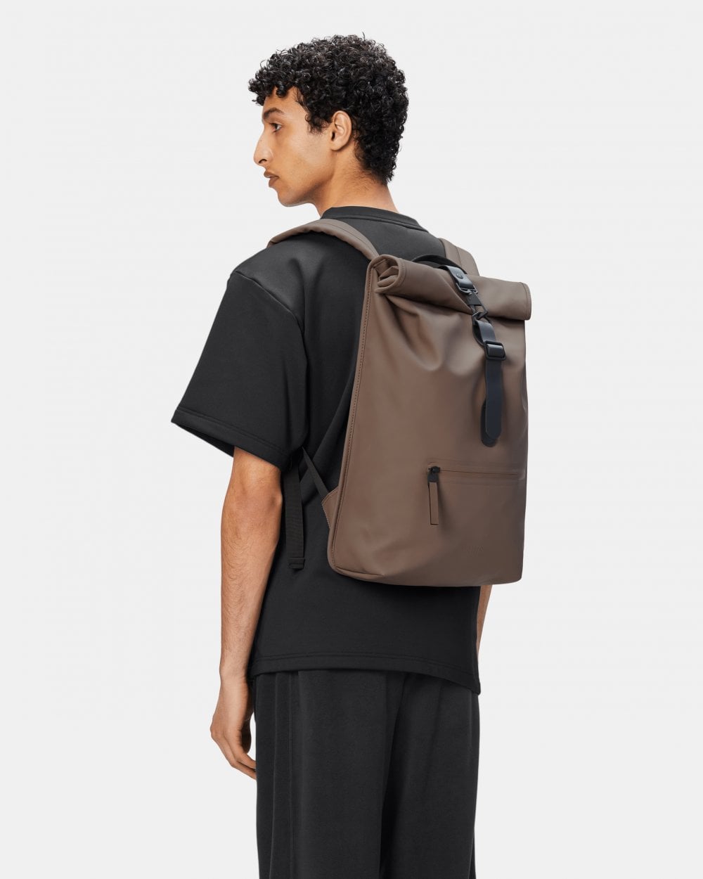 Rains Unisex Rolltop Rucksack - 110 Shade