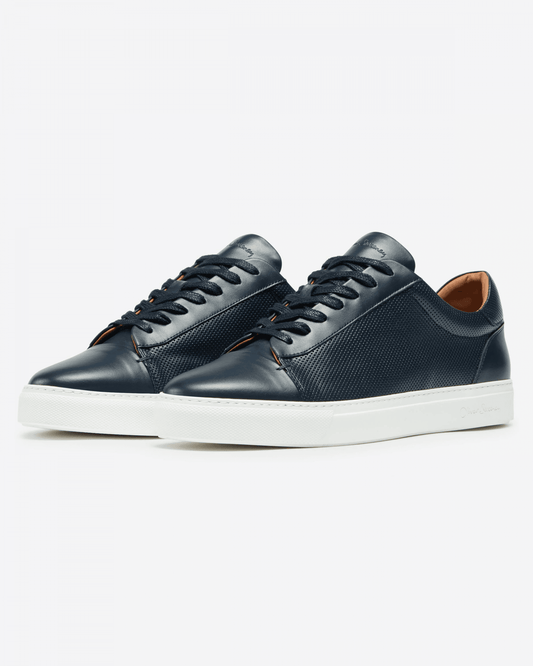 Oliver Sweeney Almada Mens Perforated Leather Trainers