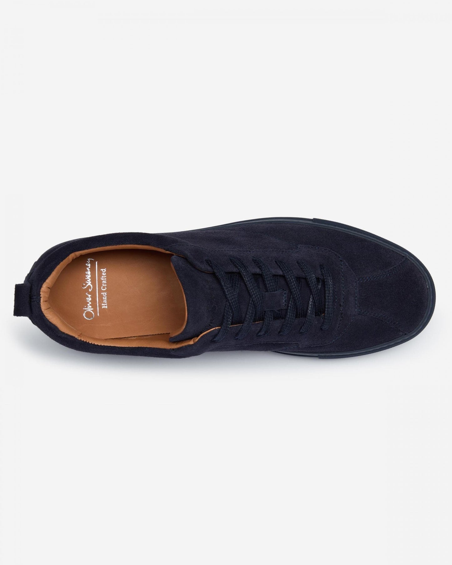 Oliver Sweeney Ermida Mens Suede Trainers - Navy