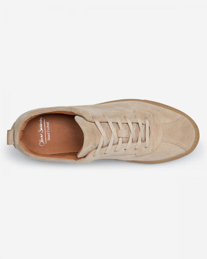 Oliver Sweeney Ermida Mens Suede Trainers - Stone