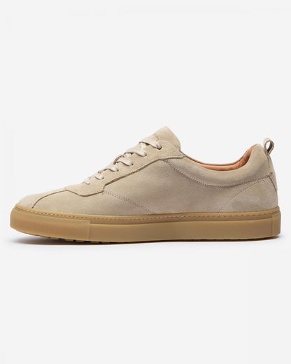 Oliver Sweeney Ermida Mens Suede Trainers - Stone