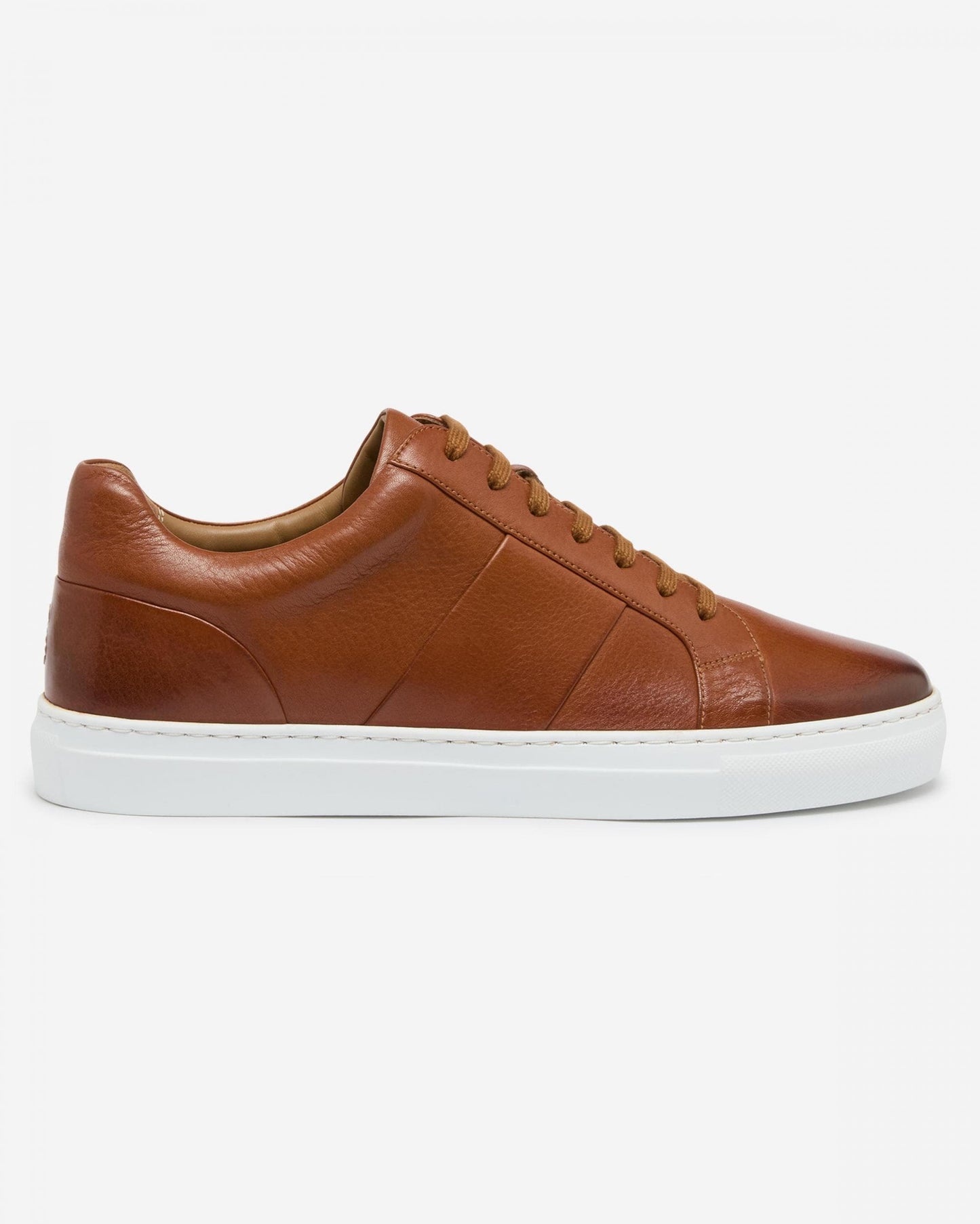 Oliver Sweeney Kendal Mens Soft-Milled Calf Leather Trainers - Tan