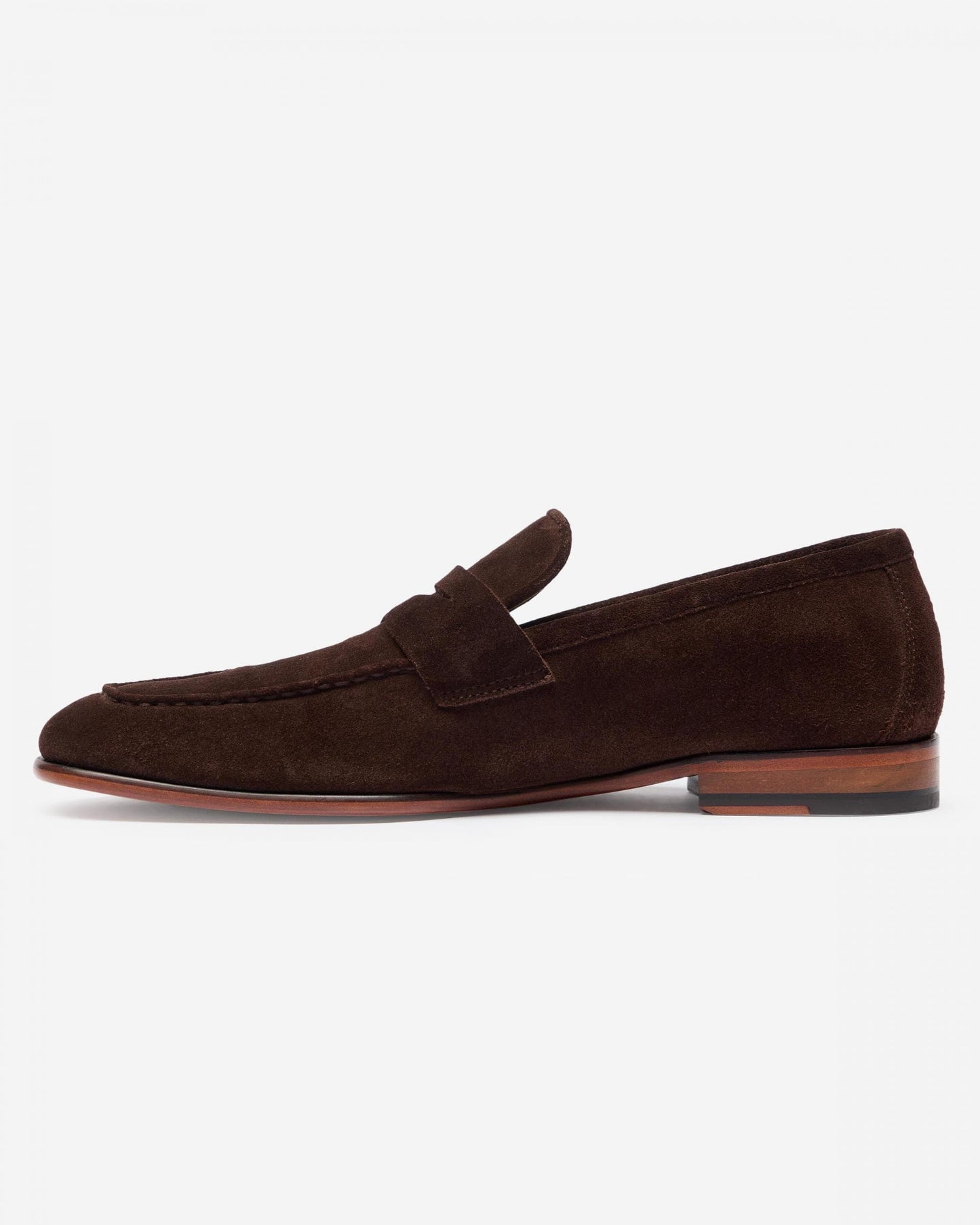 Oliver Sweeney Keyworth Suede Mens Loafers - Chocolate