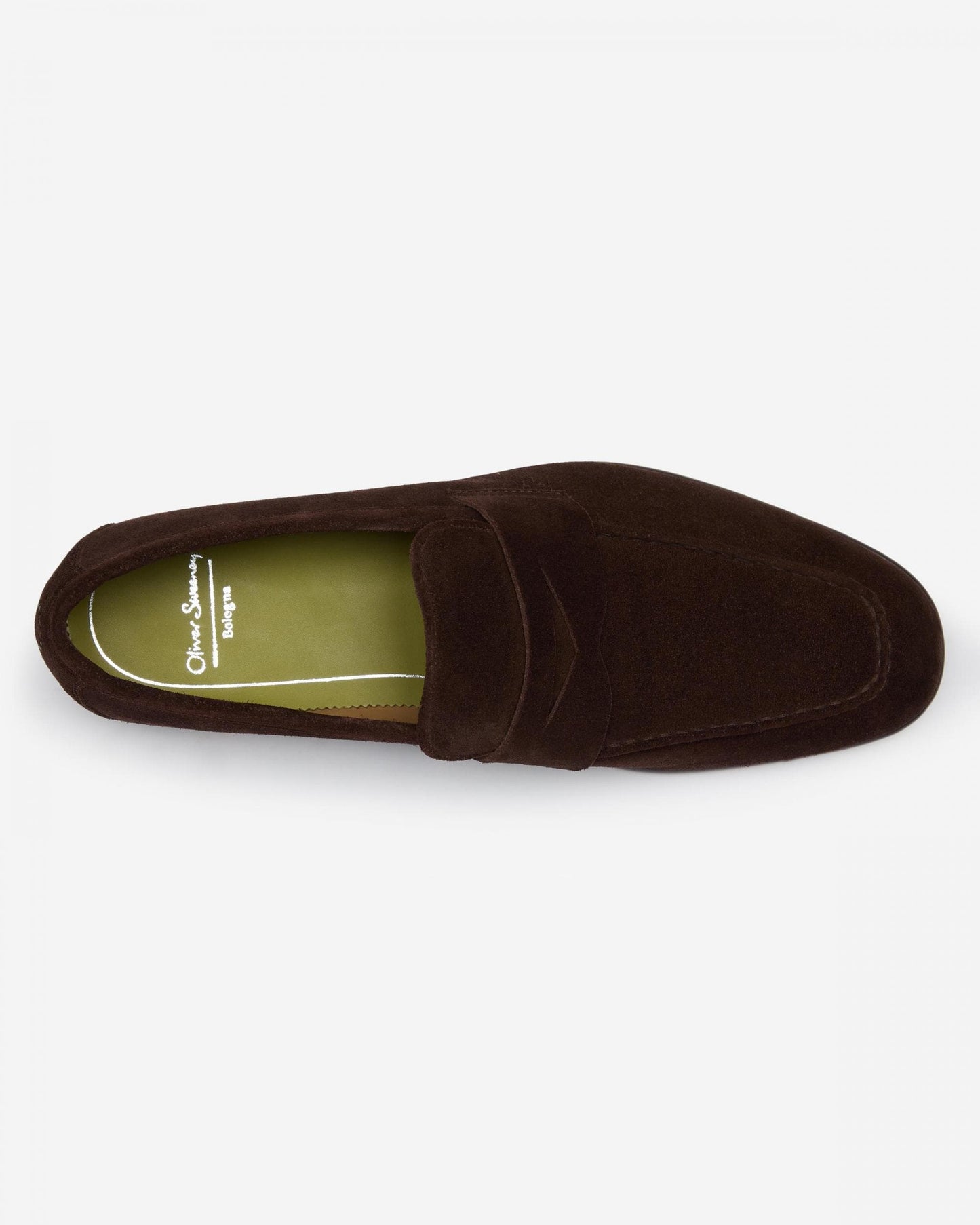 Oliver Sweeney Keyworth Suede Mens Loafers - Chocolate