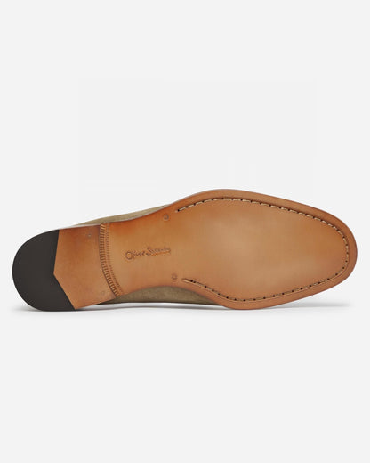 Oliver Sweeney Keyworth Suede Mens Loafers - Stone