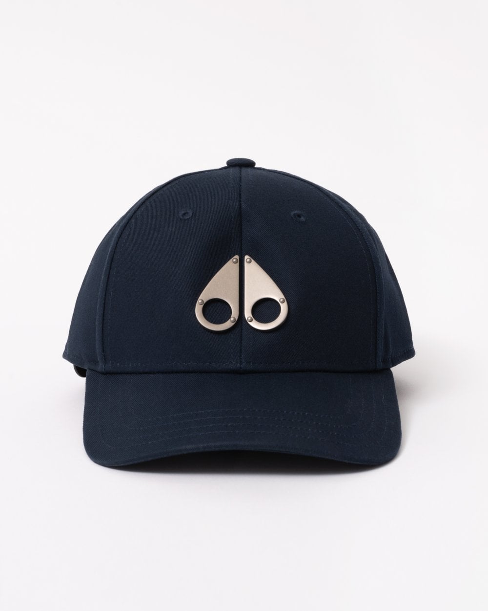 Moose Knuckles Front Logo Icon Cap - Navy 833