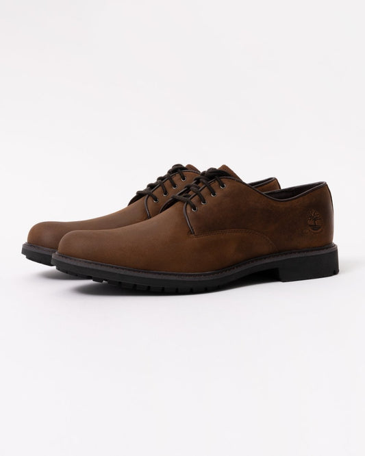 Timberland Earthkeepers Stormbuck Plain Toe Mens Oxford - Dark Brown Nubuck